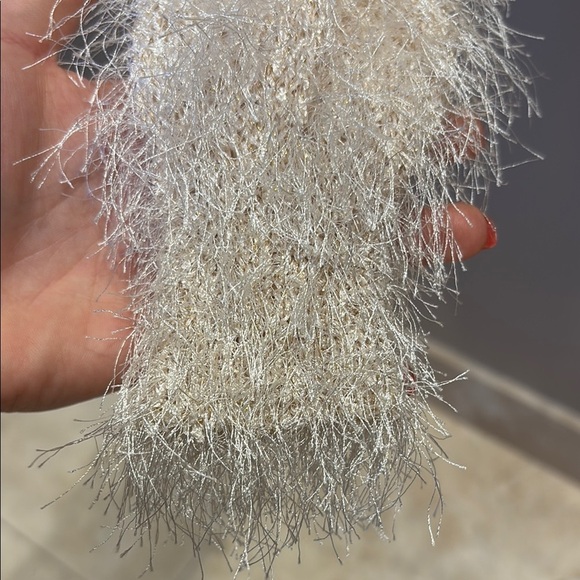 Fuzzy Cream Sweater - Picture 3 of 4